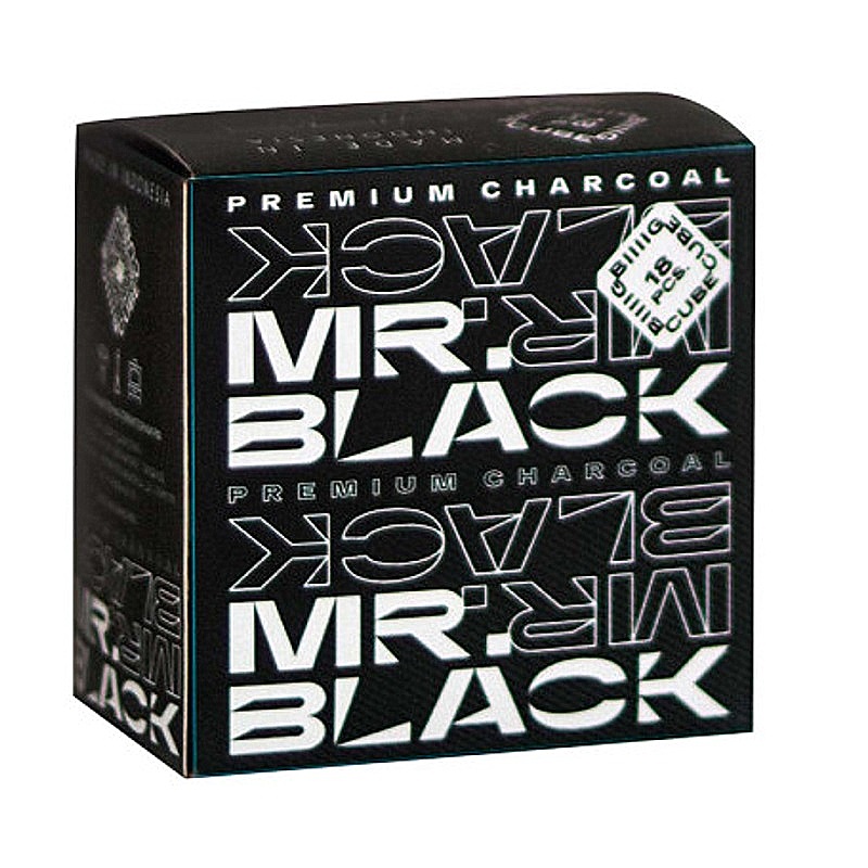 Уголь Mr. Black 25 мм, 18 шт
